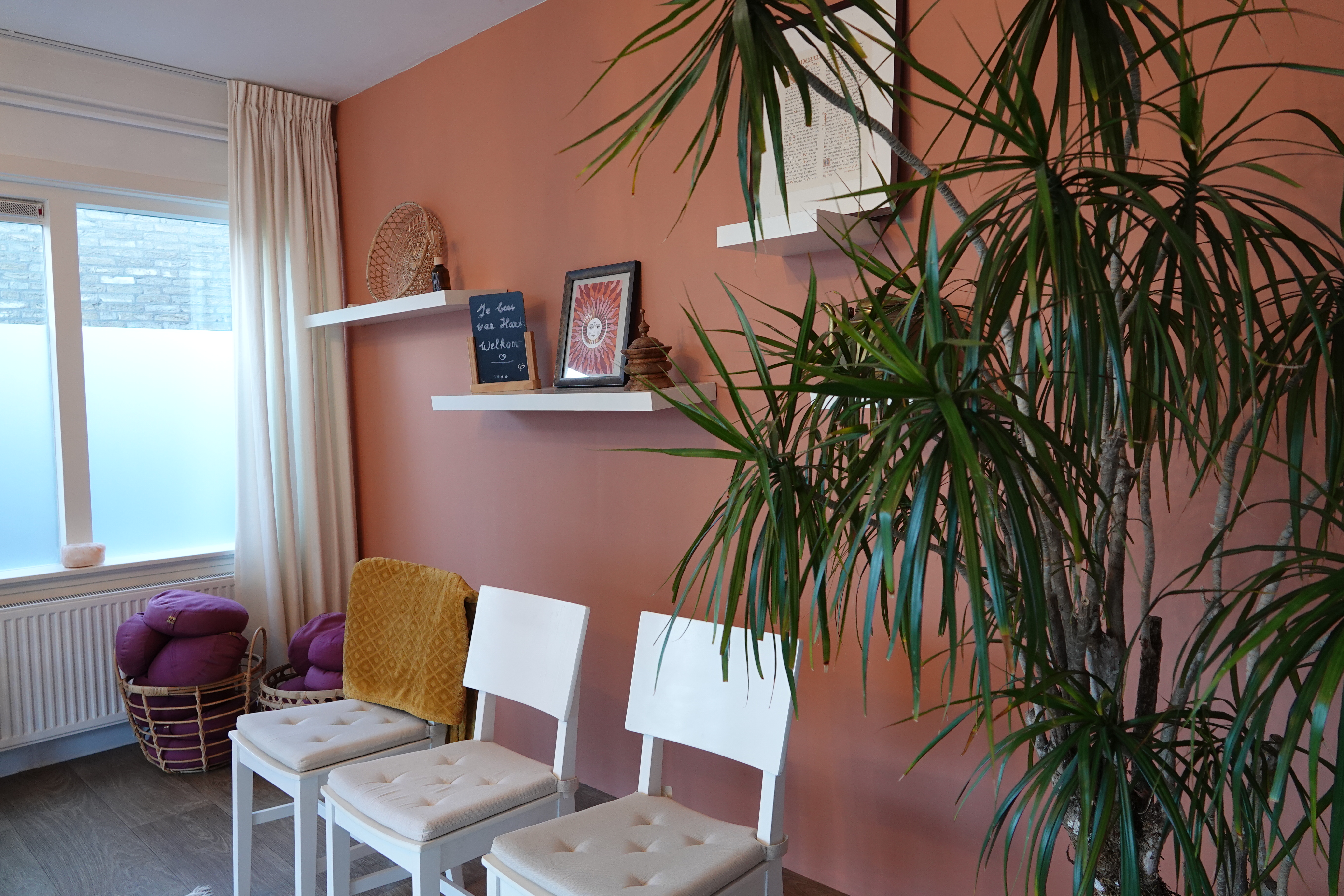 Gezellige en rustige groepsruimte (35m2) bij Het MassagePunt, ideaal voor workshops en trainingen.